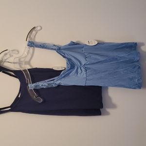 2 Soma sleep cami tops NWT